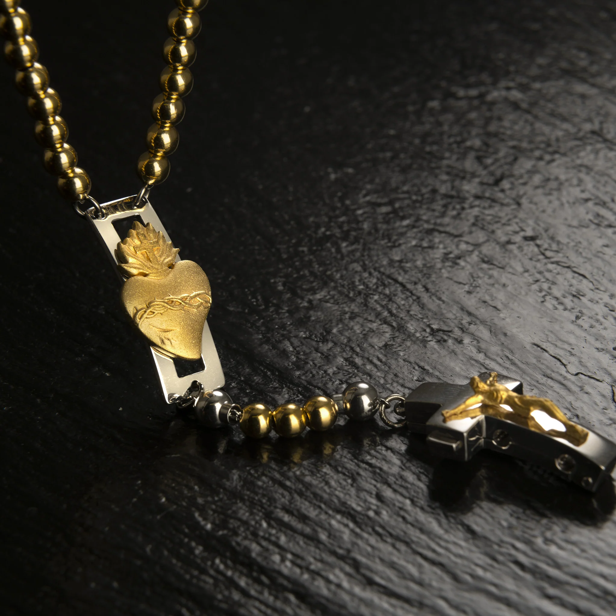 DEVOTIONAL ROSALET® - ROUND GOLD BEADS - Image 13