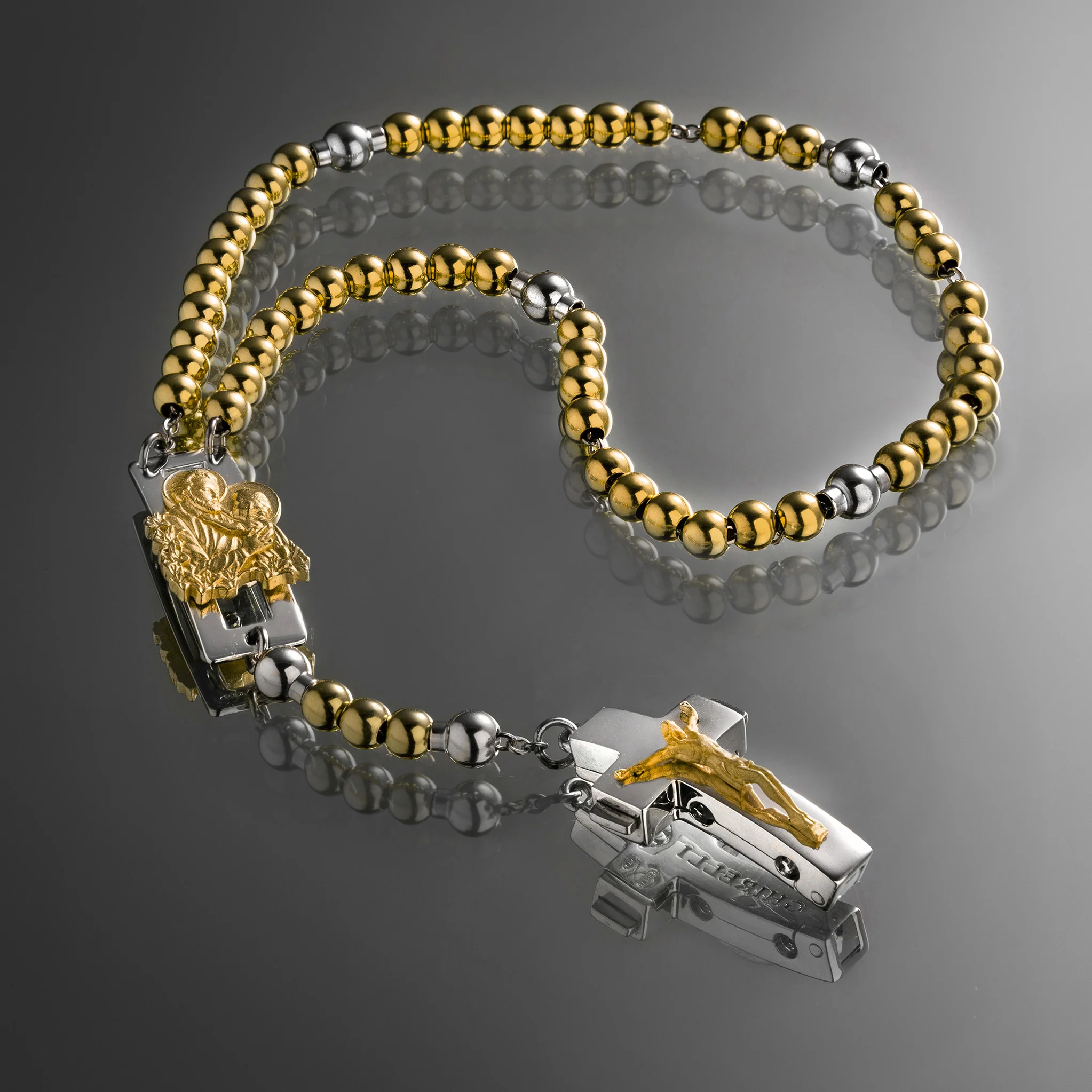 DEVOTIONAL ROSALET® - ROUND GOLD BEADS - Image 17