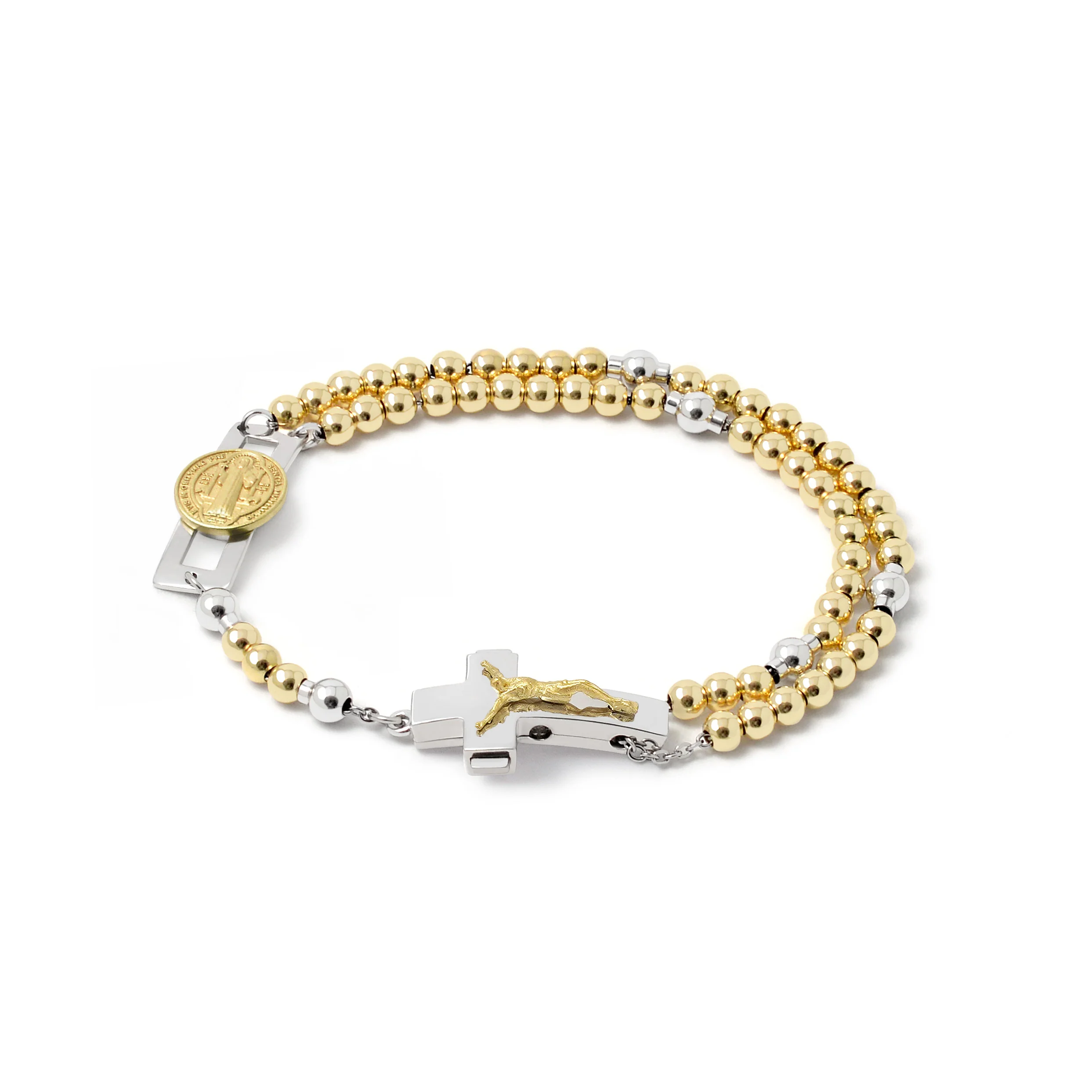 DEVOTIONAL ROSALET® - ROUND GOLD BEADS - Image 29