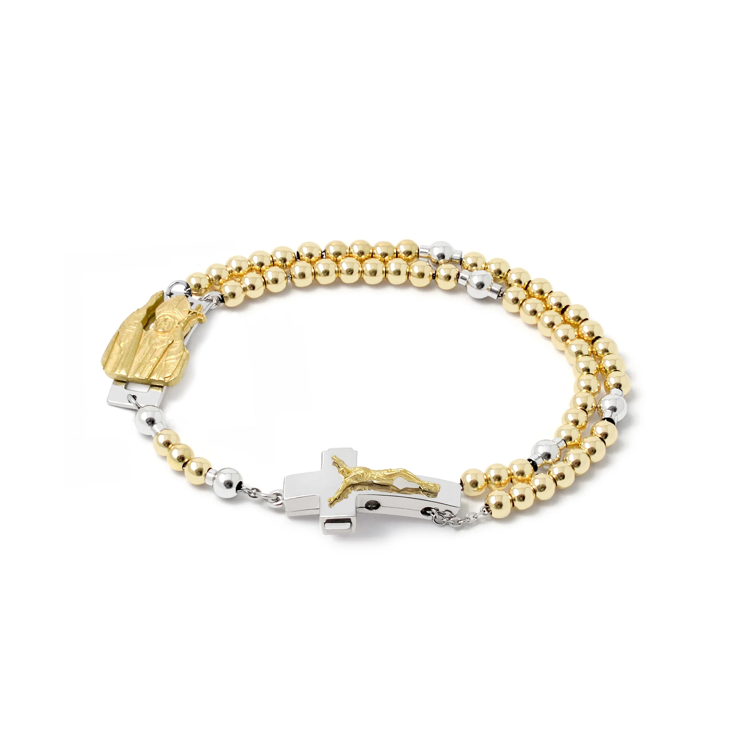 DEVOTIONAL ROSALET® - ROUND GOLD BEADS - Image 37