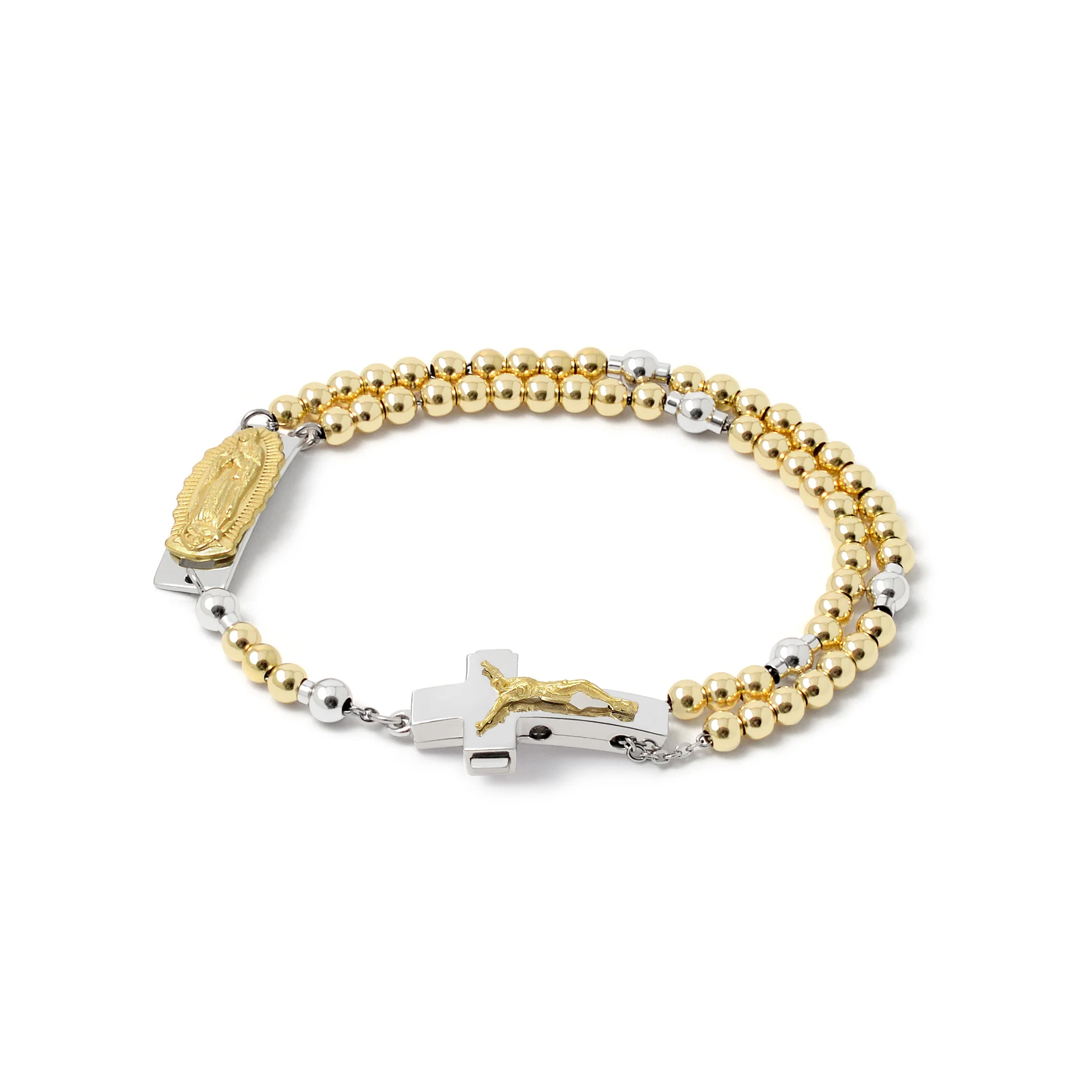 DEVOTIONAL ROSALET® - ROUND GOLD BEADS - Image 6
