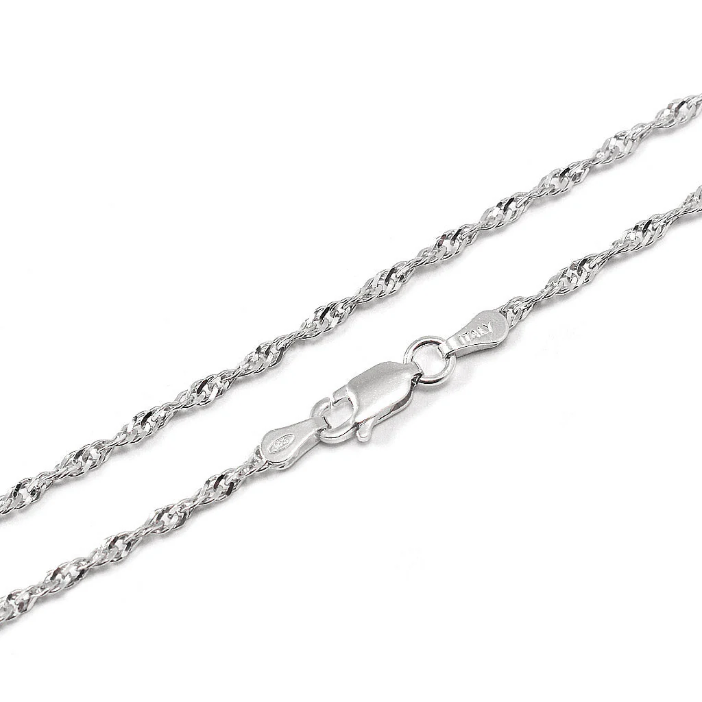 Crystal Cross Pendant with Sterling Silver, Large - Image 5